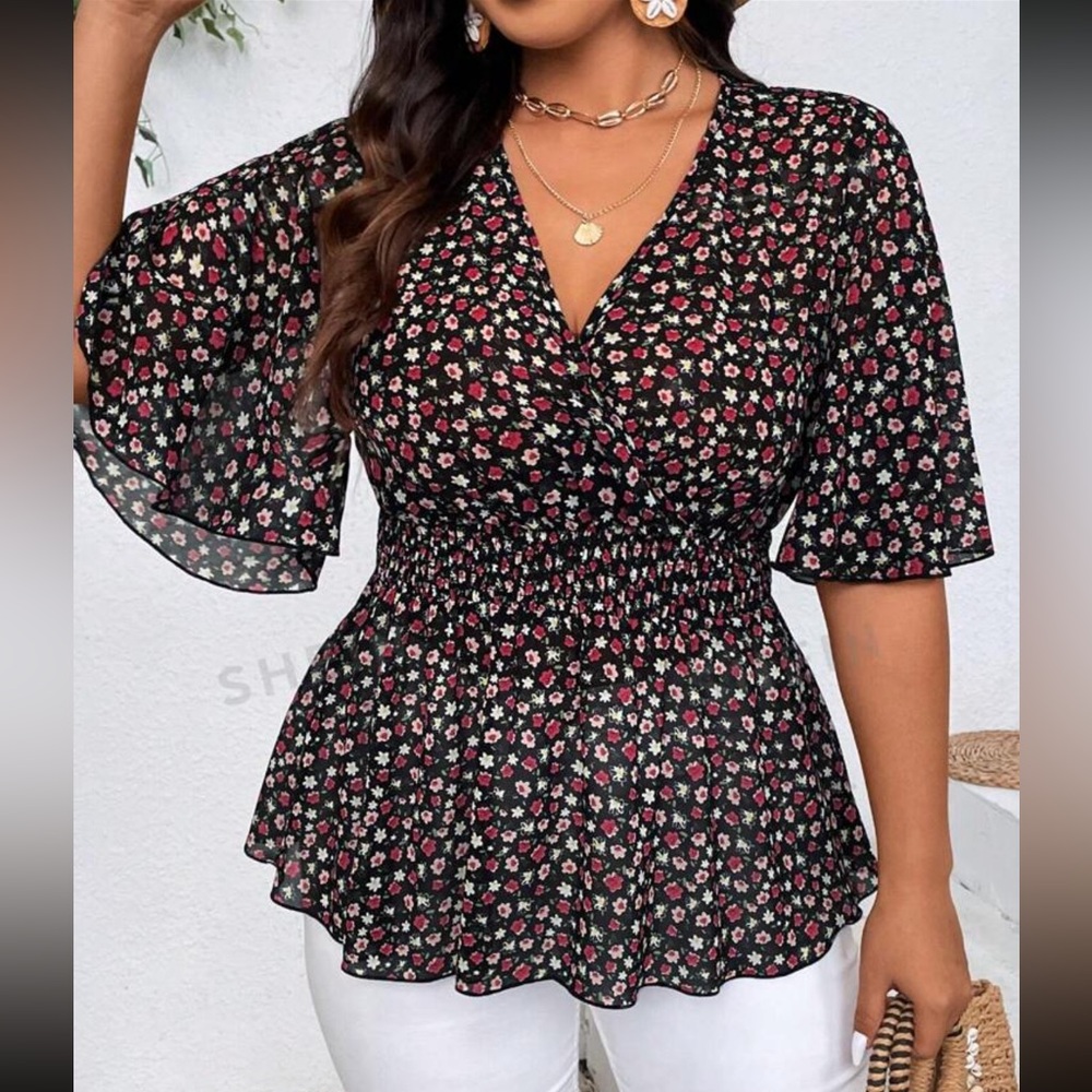 Floral blouse